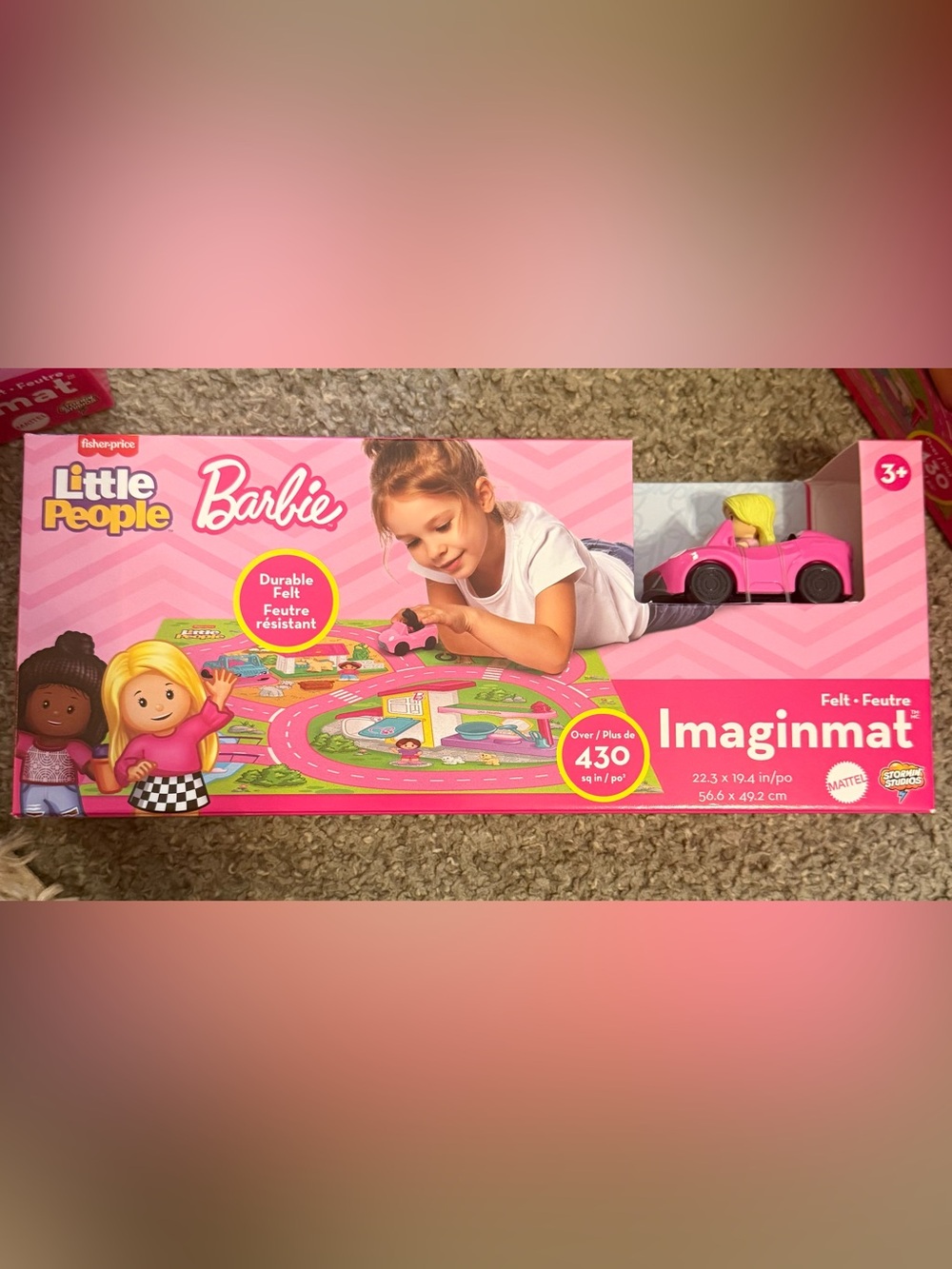 Little People wheelies Barbie imaginmat
new